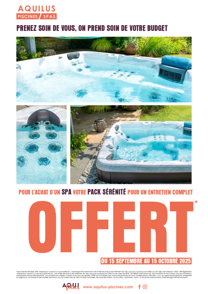 Offre Aquifolies Automne 2025 Affiche Spa
